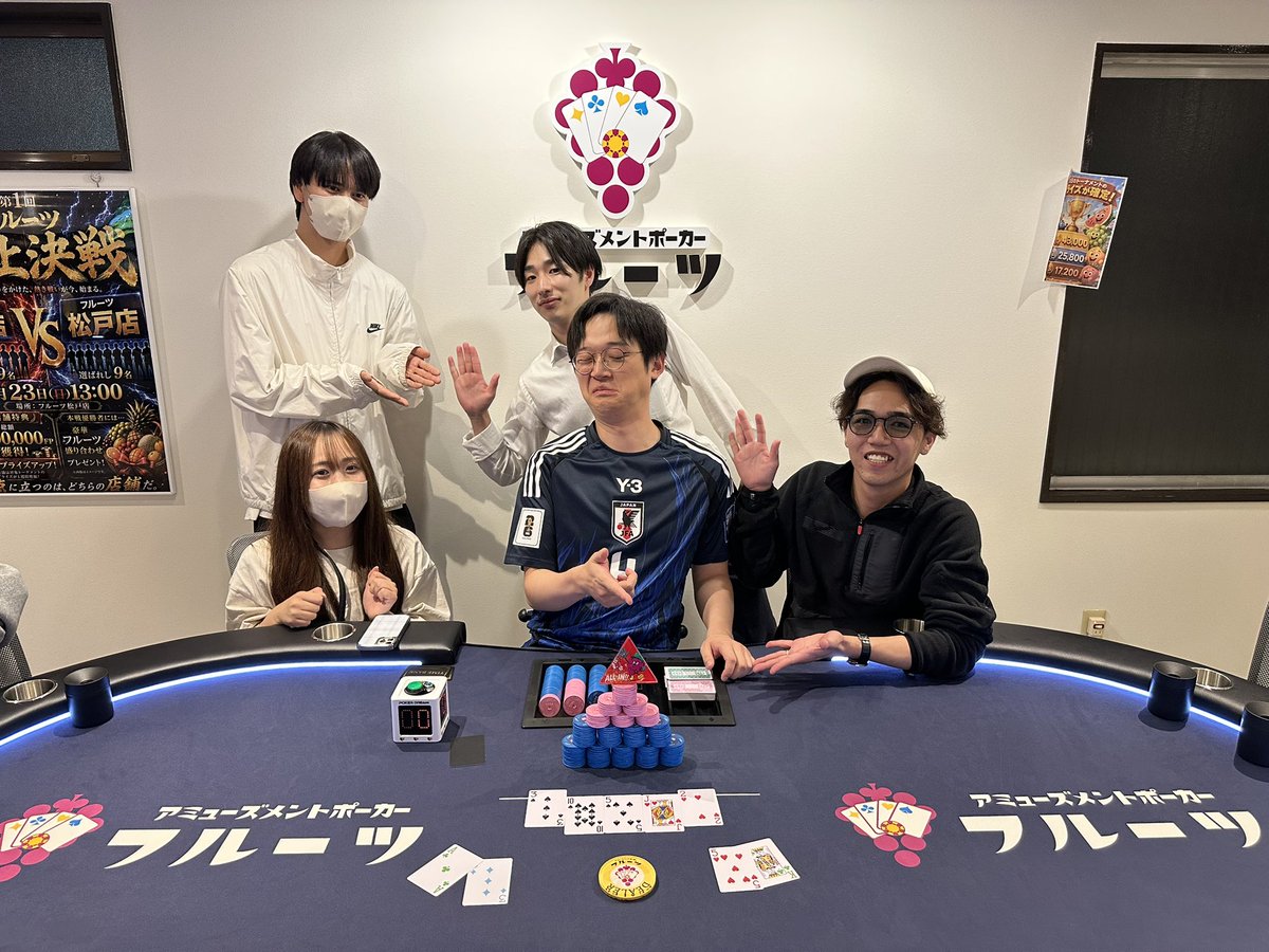 fruitsmatsudo's tweet photo. 💥【最低40,000保証】
超保証トーナメント【2K】💥

43エントリーの中、優勝に輝いたのは‼️

🥇リ　様
🥈ユウウ　様
🥉taiga2525  様

優勝おめでとうございます🎉㊗️🍾 https://t.co/1BJR8rRshk