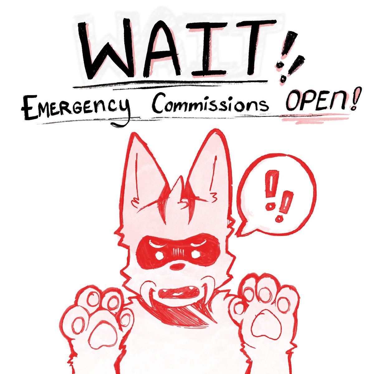 spotmonarchz's tweet photo. Hello internet! Im opening commissions, If you don’t want any art but still want to help, donate to my Ko-Fi! Any dollar helps, and all support goes a long way. And if you can’t, I implore you to share and retweet this post. Thank you for your time. 

https://t.co/g2xy6RE6GW https://t.co/g6b1By9cKA