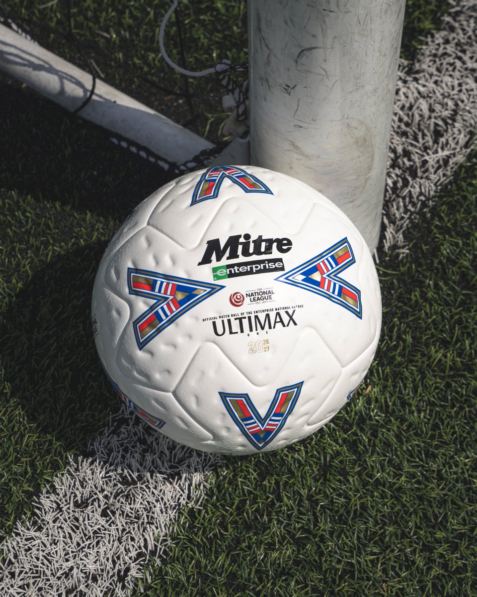 FGRFC_Official's tweet photo. Football at its purest.
The Enterprise National League.
The iconic Ultimax.
Proper stuff.
Bring on 26/27.
#DifferentLeague https://t.co/b71FV3MDxa