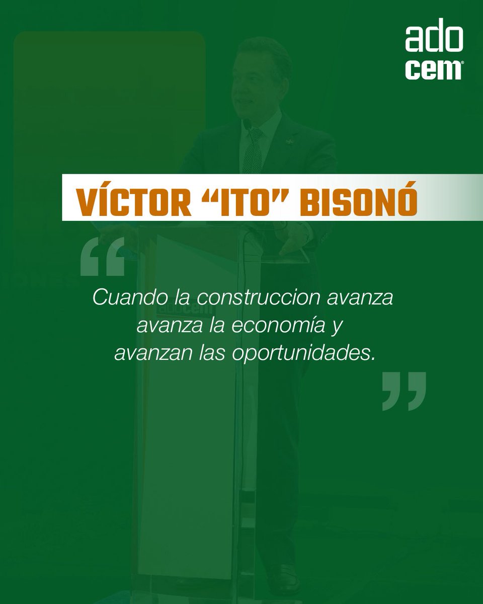 ADOCEMRD's tweet photo. Durante la presentación de las Memorias ADOCEM 2025, Víctor “Ito” Bisonó, ministro de Vivienda, Hábitat y Edificaciones, destacó la importancia de continuar fortaleciendo la articulación público-privada para impulsar el desarrollo del sector construcción. https://t.co/xbpLZnil0k