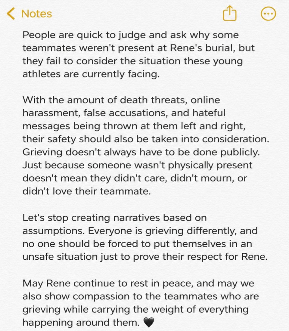 cleedumbest's tweet photo. Before judging the boys for not attending his burial, remember that many of them have been facing death threats, harassment, and false accusations, and grief should never be measured by public appearances because people mourn in different ways. https://t.co/Sx8Pbgif7t