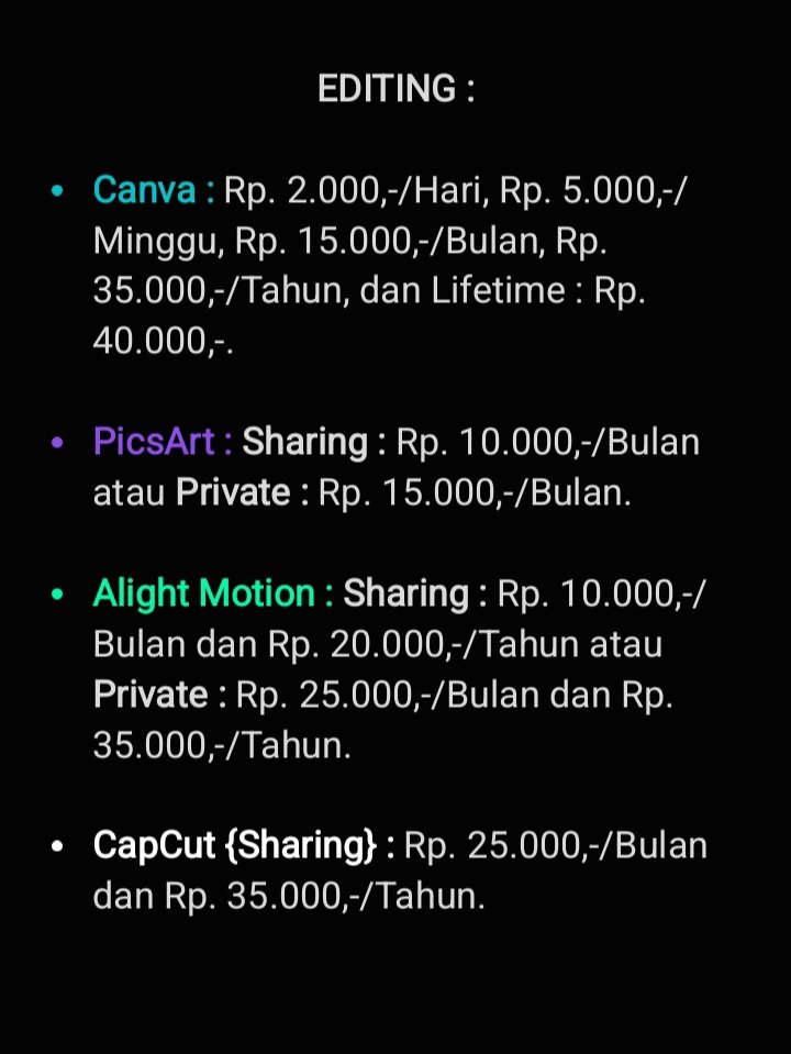 efternity's tweet photo. dan, untuk testimoninya itu sudah ada lumayan banyak di telegram (https://t.co/EER49vin0K), yaa (btw, ini aku itu sudah jualan premium apps dari tahun 2021 dan dijamin 100% trusted, kok). ☝🏻 https://t.co/1GUdqG2auP