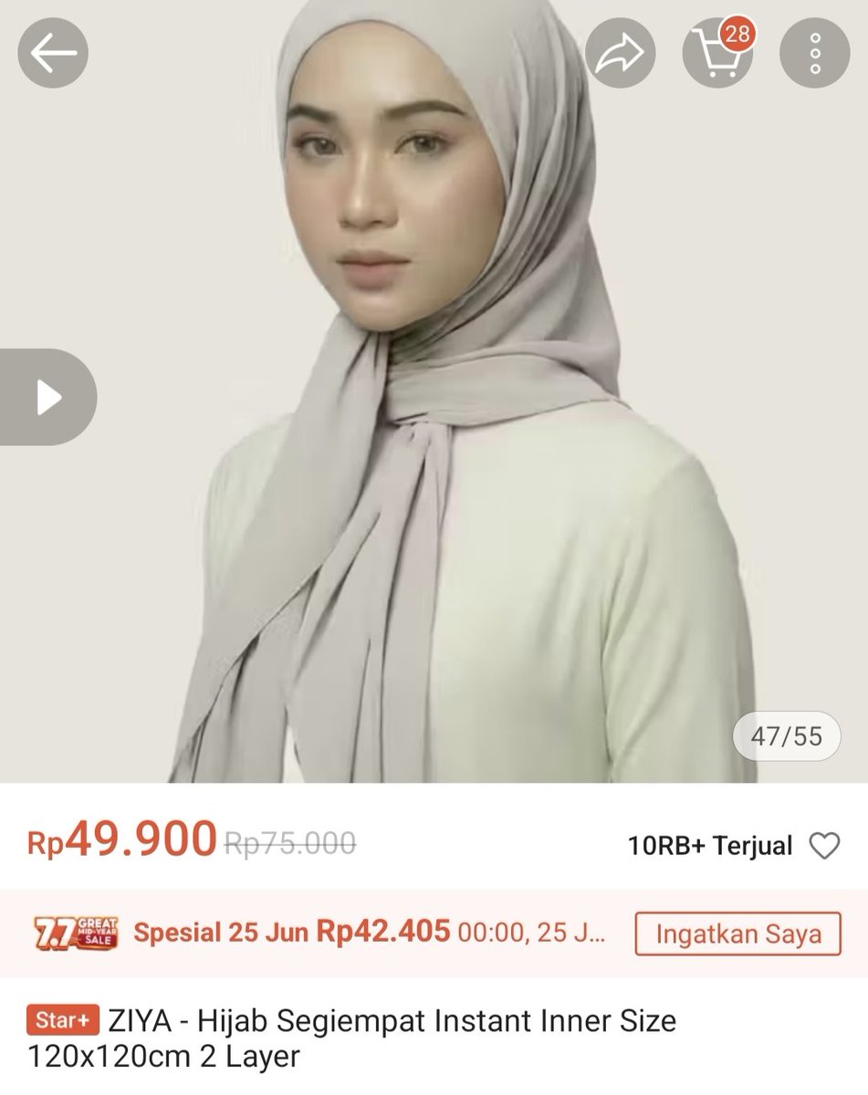 urisasaa's tweet photo. Pashmina airflow sattka rosequartz 💰30k
Segiempat instan Ziya 💰17k/ea
https://t.co/AsOThxMCnr https://t.co/jfXRNULFqI