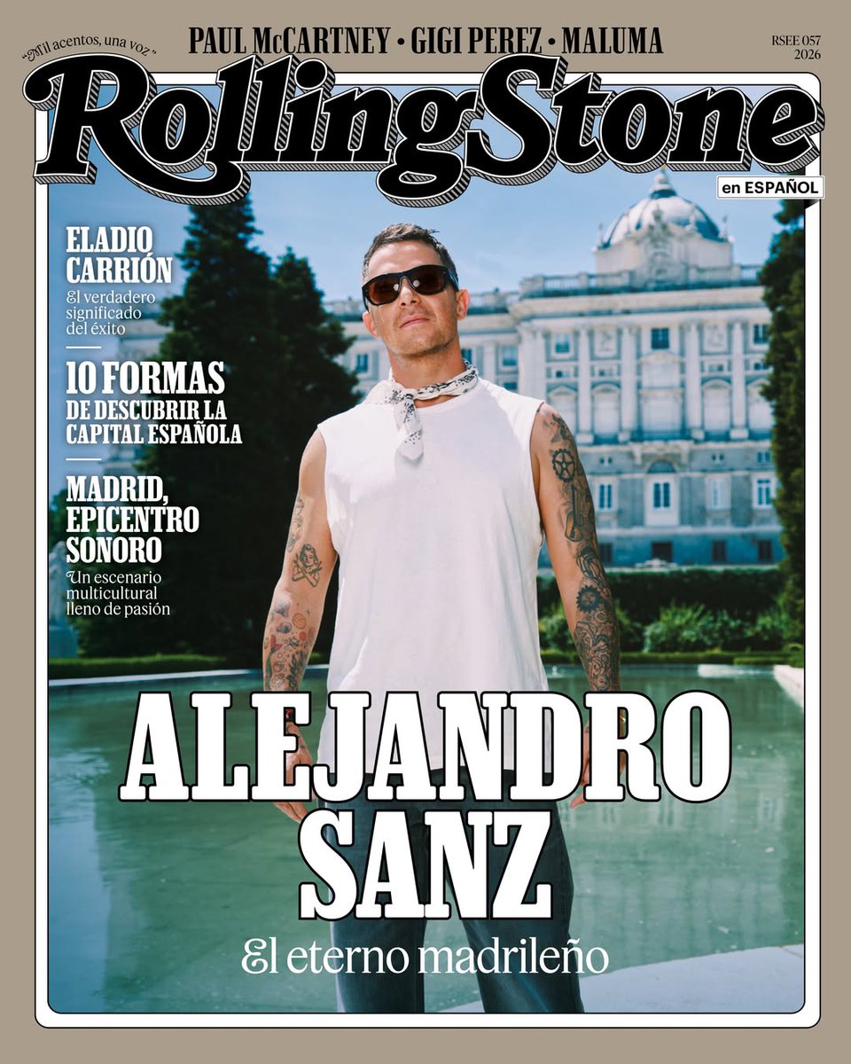bailoconvosok's tweet photo. Alejandro Sanz: El eterno madrileño
El músico español ha forjado una trayectoria que resignifica lo trascendental, donde sus raíces son mucho más que un hogar @AlejandroSanz 

#RollingStoneEnEspañol #RollingStone #AlejandroSanz #Sanz https://t.co/NNn8VBq1LY