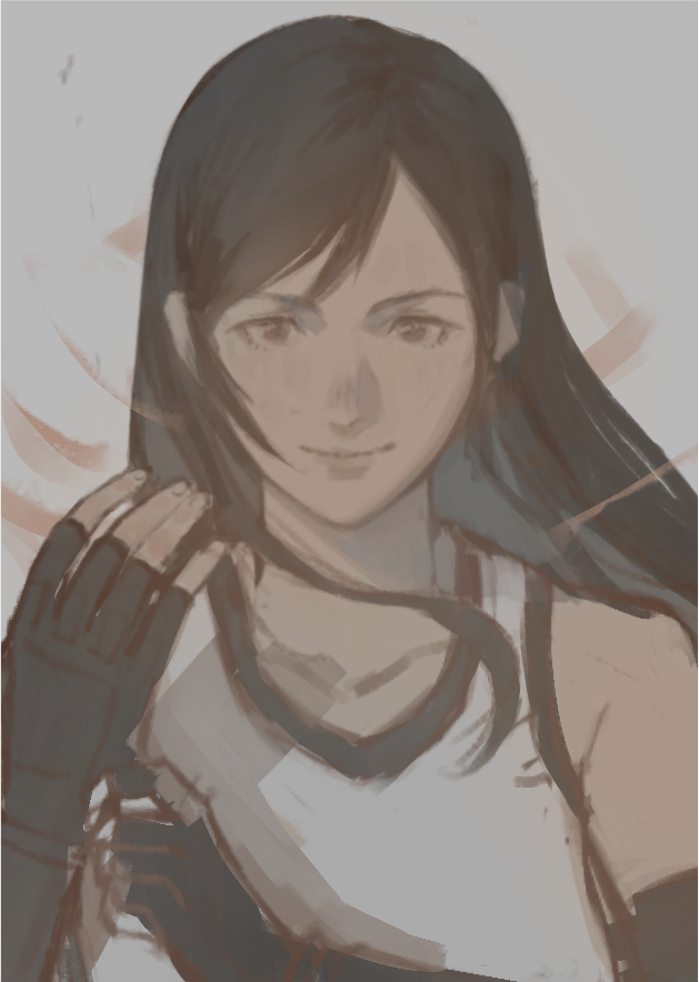 konburice's tweet photo. sketches #ff7 https://t.co/v0X1LfXl9Y