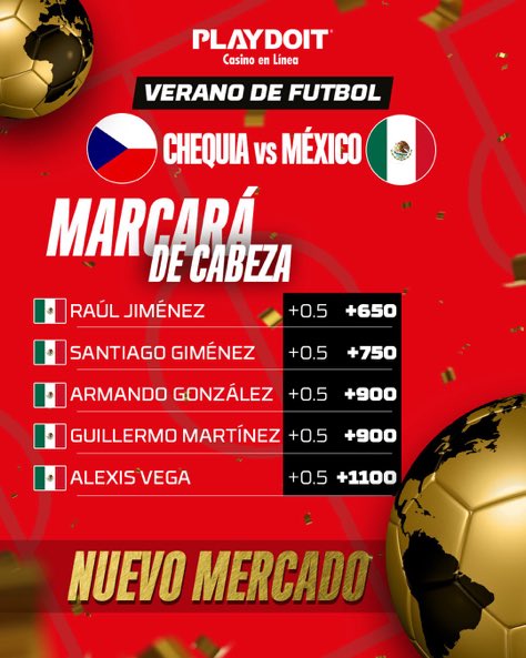 playdoitmexico's tweet photo. ¡Sobrinos, siguen las sorpresas!  

Regalaré 5 bonos para los que le den Like, RT y comenten con el HT #Playdoit   a quién le apostarán. 

Así de fácil, así de sencillo, los ganadores tendrán que seguirme. https://t.co/VNqt6FICOZ