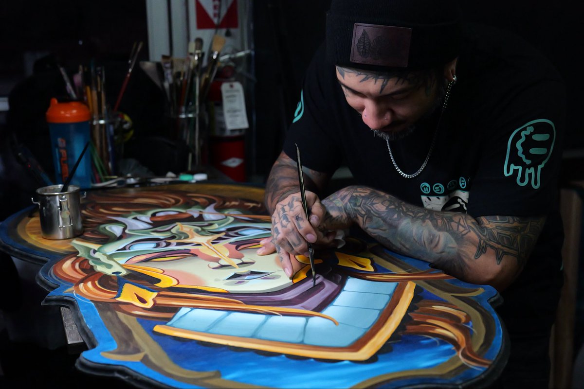 Fosters_Ink's tweet photo. Hello my name is Cruz foster. A 17 year Tattooer in San Antonio Texas. Tattooing out of Crooked Crows Tattoo.

Painting has always been a passion of mine but let me ask the question, how do you source buyers for your work in this industry? https://t.co/md8pabJWyc