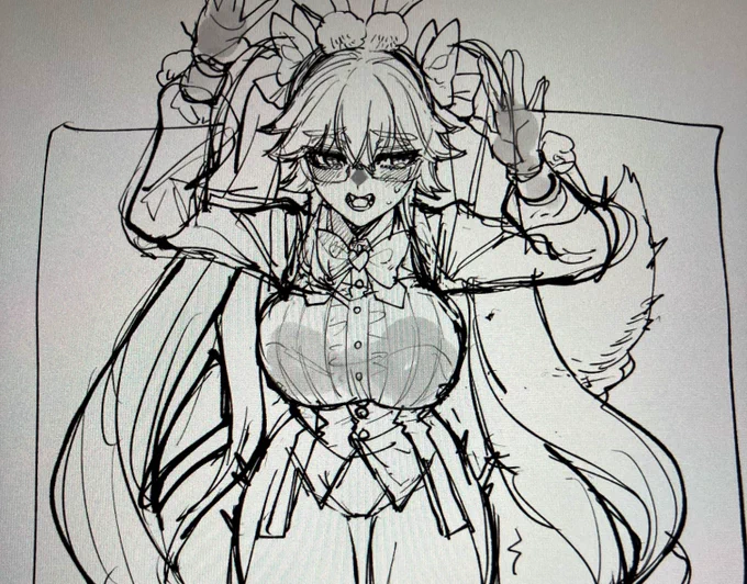 描きかけの絵はね、山ほどあります(おいおい清書してだします) 