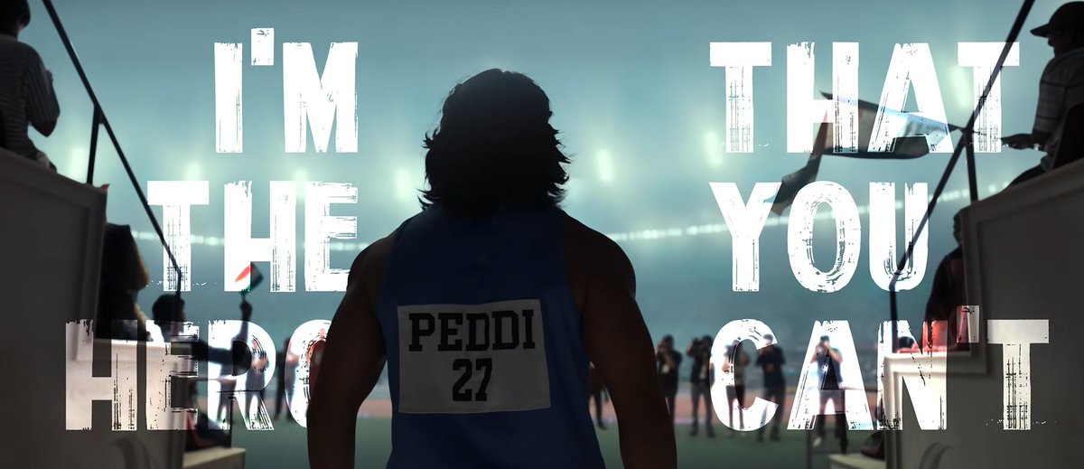 Nkr_19_02's tweet photo. Not just a song, it's a statement. Insane🎶🔥
"You built thrones out of fear.
I'm the fire you thought you'd tamed. I came to show you your place." 
#ARR's magic #VillageRocker from #Peddi hits hard &amp; on loop⚡
@arrahman @PeddiMovieOffl @TSeries 
@AlwaysRamCharan - "Never Again." https://t.co/JXghOhSzp5