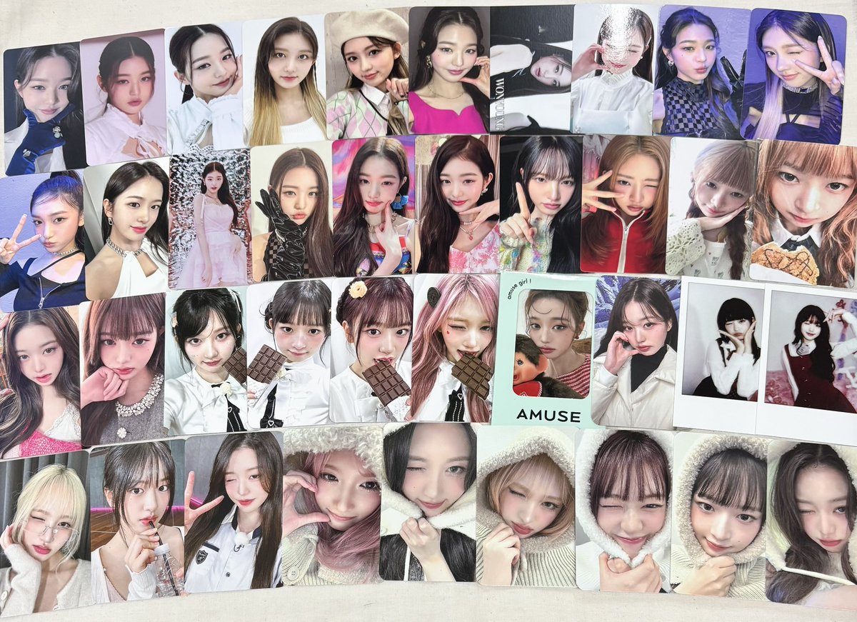 IVE We've just received a large shipment of photo cards❣️ K-POP