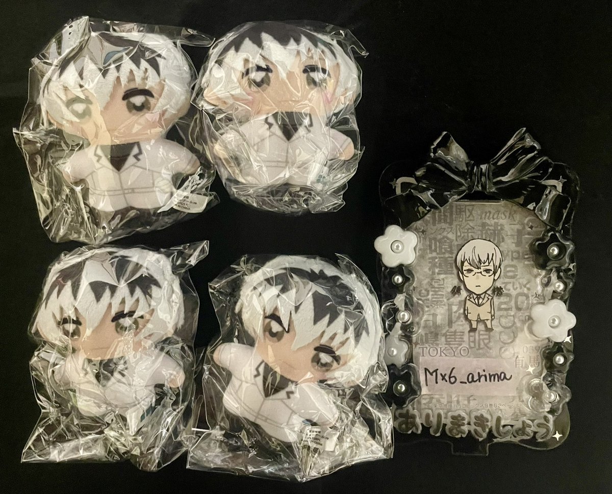 MMMMMM_arima's tweet photo. 【交換】東京喰種 かぷっこふれんず ガチャ グッズ交換

(譲)旧多6,ウタ6,琲世4,鈴屋4

(求)同種有馬貴将

郵送での交換でお願いします🙏
検索からでもお気軽にお声掛けください https://t.co/cGQWfsYFQ0