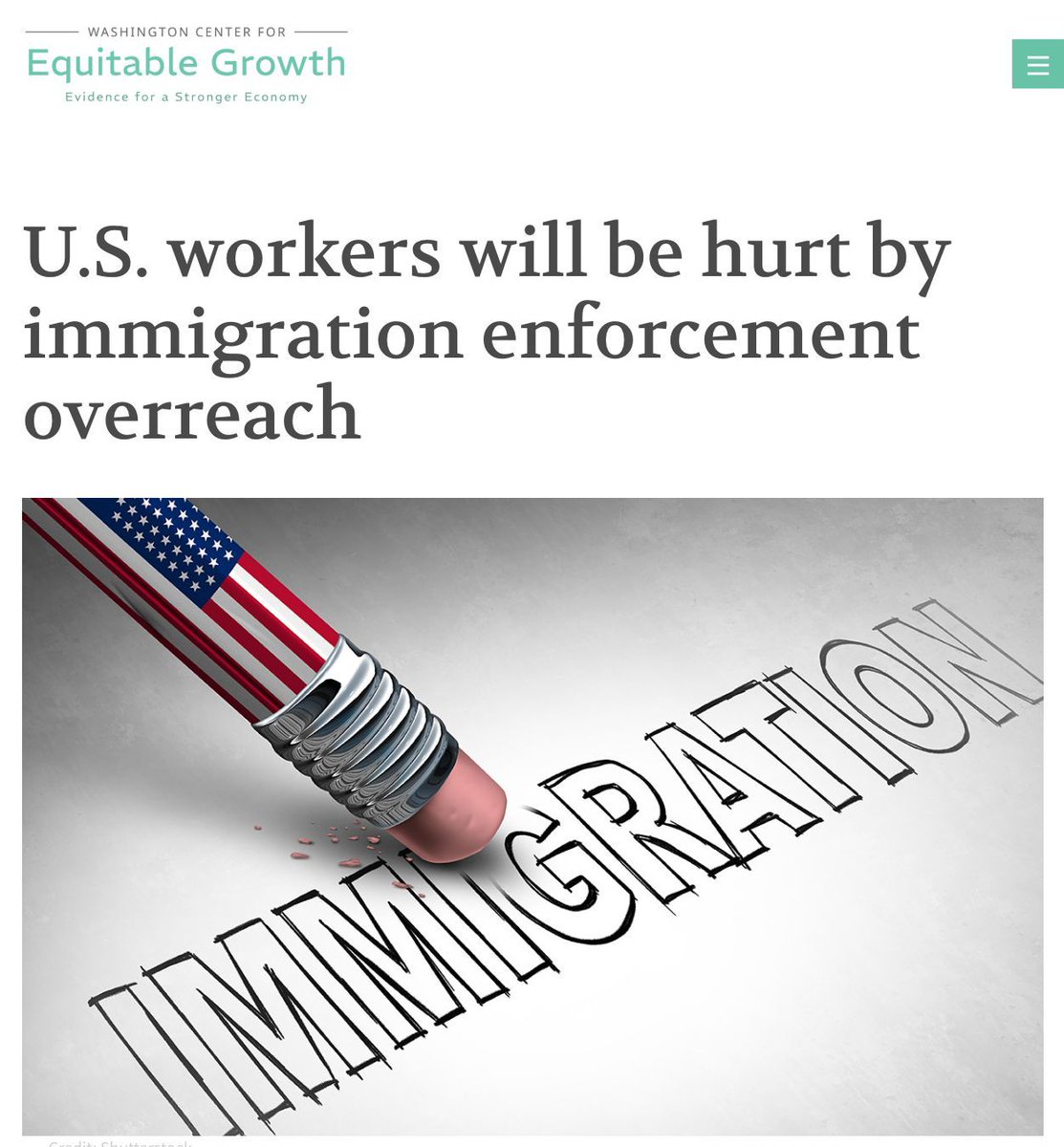 SEIU_Saenz's tweet photo. The real threat to the U.S. economy is the continued attacks on immigrant workers. Research proves it: 
https://t.co/zOlV7GahkA https://t.co/3AlvcX00Al