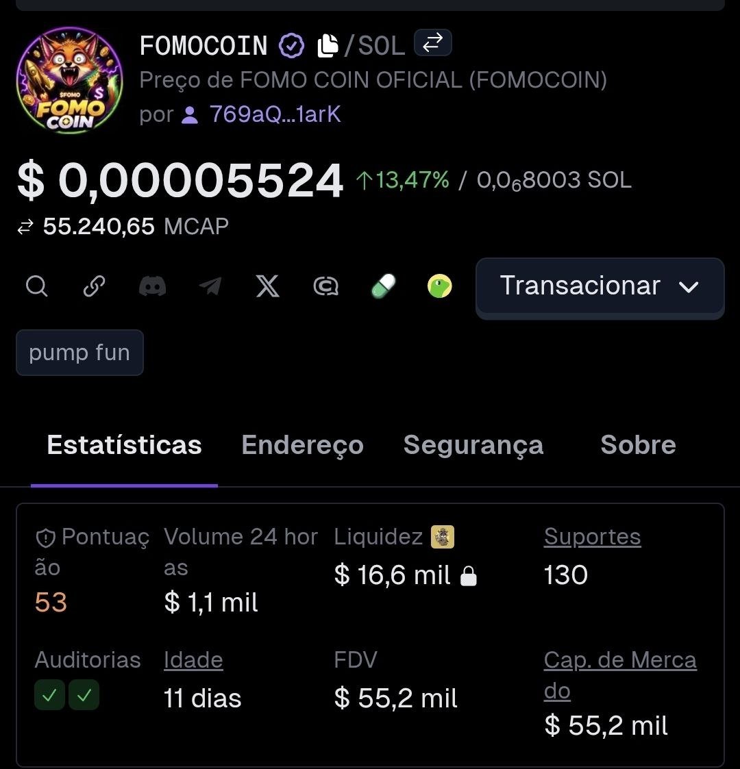 Fomo Coin tweet media