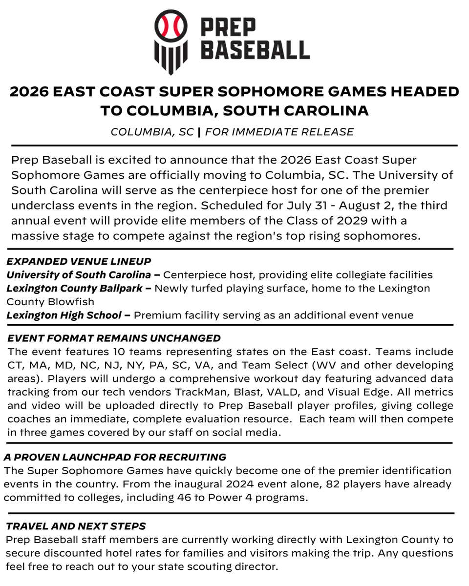Prep Baseball South Carolina tweet media