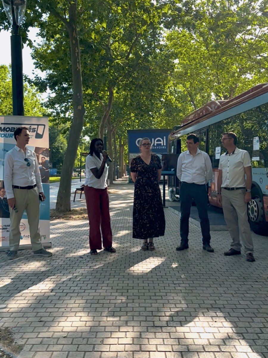 AFTRAL's tweet photo. 🙏 Merci Toulouse !

Retour en images sur une journée riche en échanges autour des métiers du transport de voyageurs.

☀️Merci aux visiteurs et aux partenaires mobilisés pour cette belle journée.
On se retrouve la prochaine étape à Tarbes ! https://t.co/YZyr7KQya2