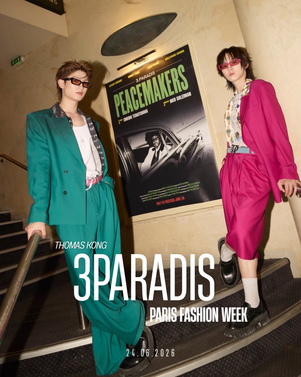 alisara1's tweet photo. Go go

#artworktmk
TMK X 3PARADIS PFW27
#3paradisSS27xThomasKong
#3PARADIS
#PARISFASHIONWEEK
#tthomastc #kongjiro https://t.co/6xiGvWTQye