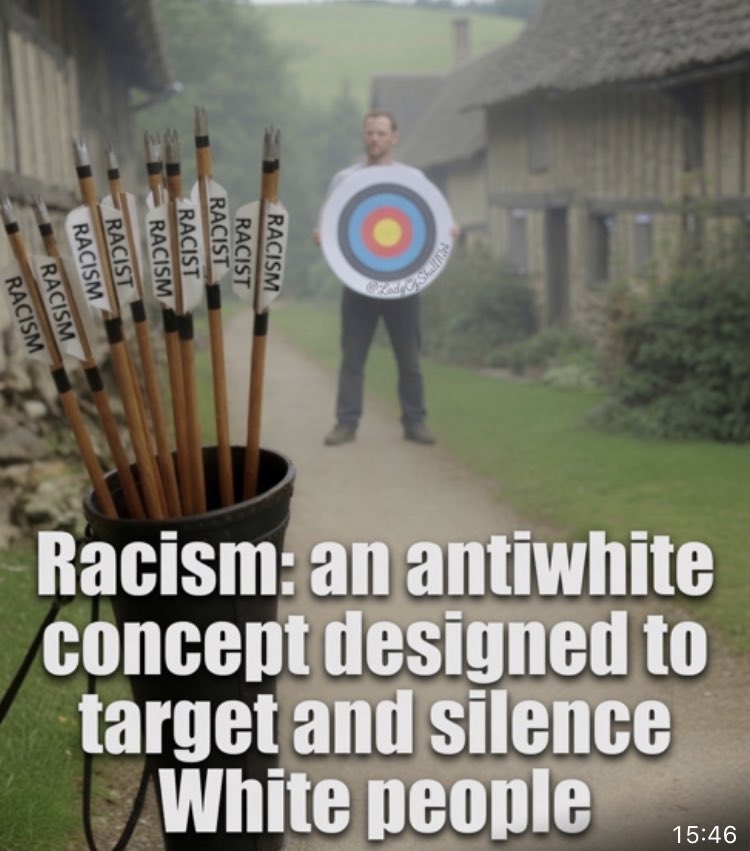 Neccccy's tweet photo. Do you agree that racism is purely against white people? https://t.co/XoAEf05VbD