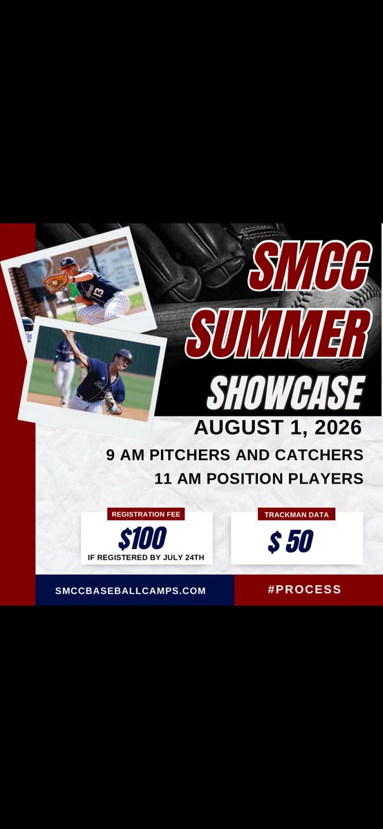 bspring14's tweet photo. Summer Showcase coming up on August 1st. Get signed up now and come be seen by our coaching staff! #PROCESS https://t.co/zXdabaZMFh