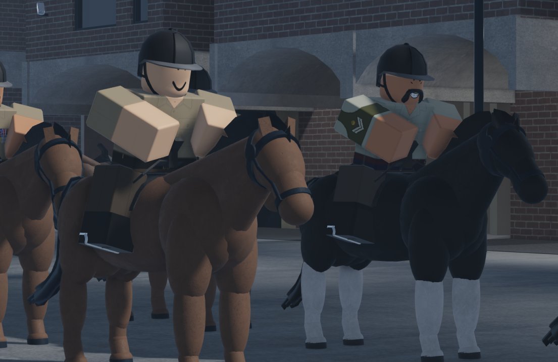 HCavRoblox's tweet photo. Earlier this afternoon, the Household Cavalry took part in a joint Mounted Drill with the Australian 2nd Cavalry Regiment! ︀︀ 
These kinds of joint events are a rare opportunity to train together and is something that in the upcoming weeks will be happening more regularly! https://t.co/bNjcmnTINR
