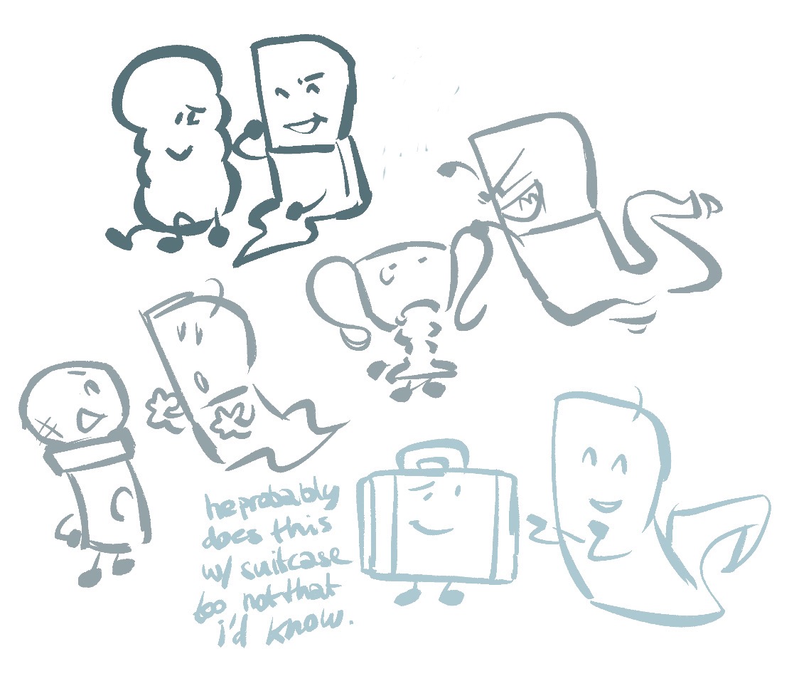 PicklePom's tweet photo. knife is fine with his ghost form and embraces it but it’s nice to reminiscence(?how do you spell ts) about how it was to chill on a couch with pickle . this is cringe https://t.co/PtcqhY7S66