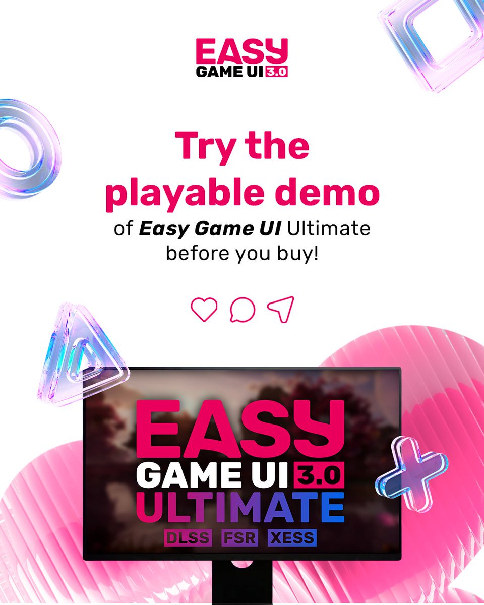 Nerwy_'s tweet photo. A playable demo is available for Easy Game UI Ultimate! Test the main menu, save system, photo mode, options menu and more directly on your machine!
Try the Easy Game UI demo through the link below:
https://t.co/qSHpAIbmcV
#unrealenginedeveloper #gameui #savetime https://t.co/k0zFBgSqTq