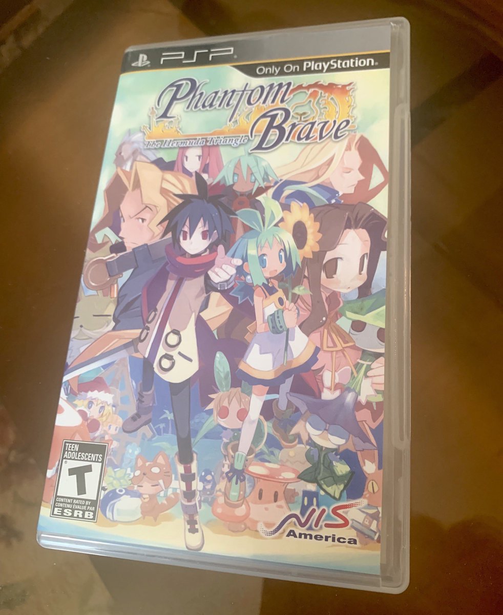 JoshuaMFrench's tweet photo. For #PSPWednesday I’ve got Phantom Brave, the handheld port of what many consider among the greatest tactical RPGs ever made. Admittedly this version can’t claim top performance, but portability usually wins out for me as long as technical sacrifices don’t detract from enjoyment. https://t.co/TkvHHqO4Ot
