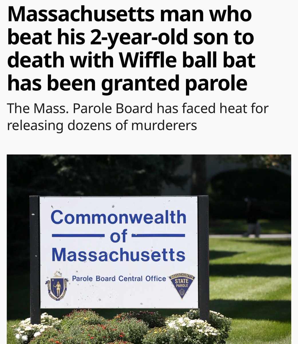 ShortsleeveMA's tweet photo. Fire the Parole Board. This cannot continue. https://t.co/1d4Wnn2a8I