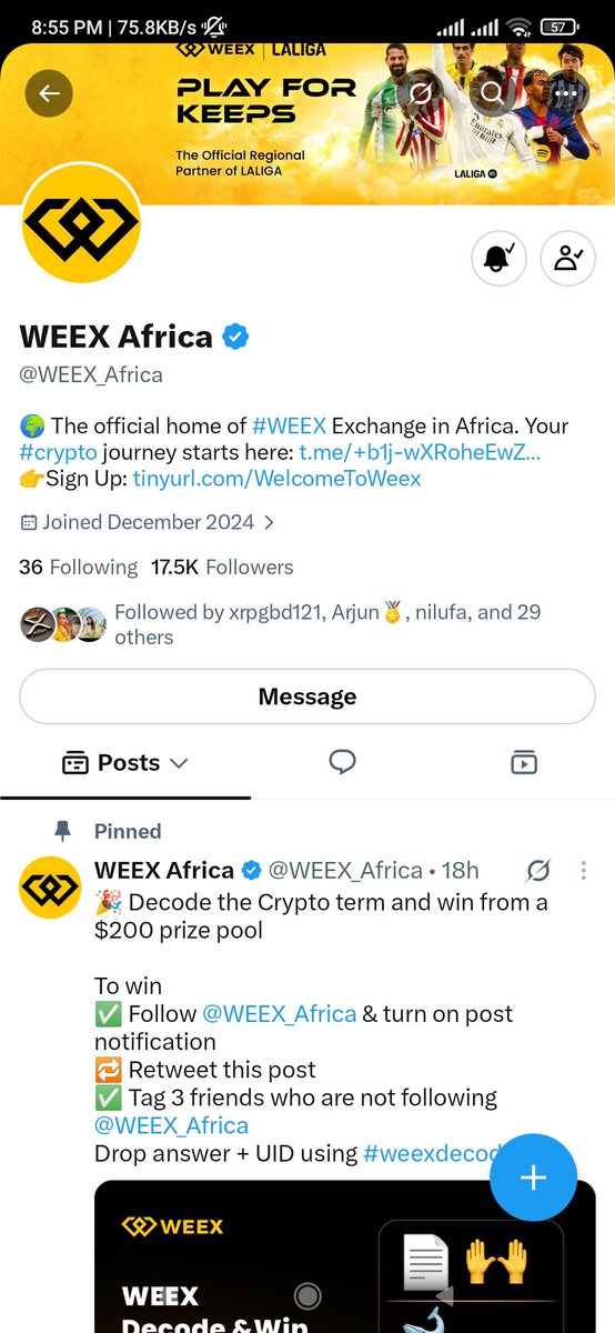 messibtc's tweet photo. @WEEX_Africa 📄🙌 = Paper hands
🐋= Whale
🐂📈= Bullish sentiment

UID:2524029044

#weexdecode

@milon_md20436
@MdRonju5456
@Firozkobir3344

I like this project, hope it gets even better Let's go. https://t.co/Jy5YCCXVvU