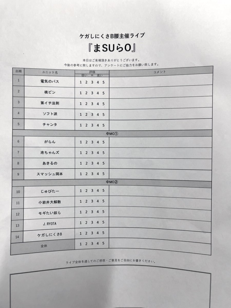 mo__chida's tweet photo. 行ってました！どっちもめちゃくちゃ楽しかったです、チャンタ井上くん凄まじい！ https://t.co/0Zrfib4mMl