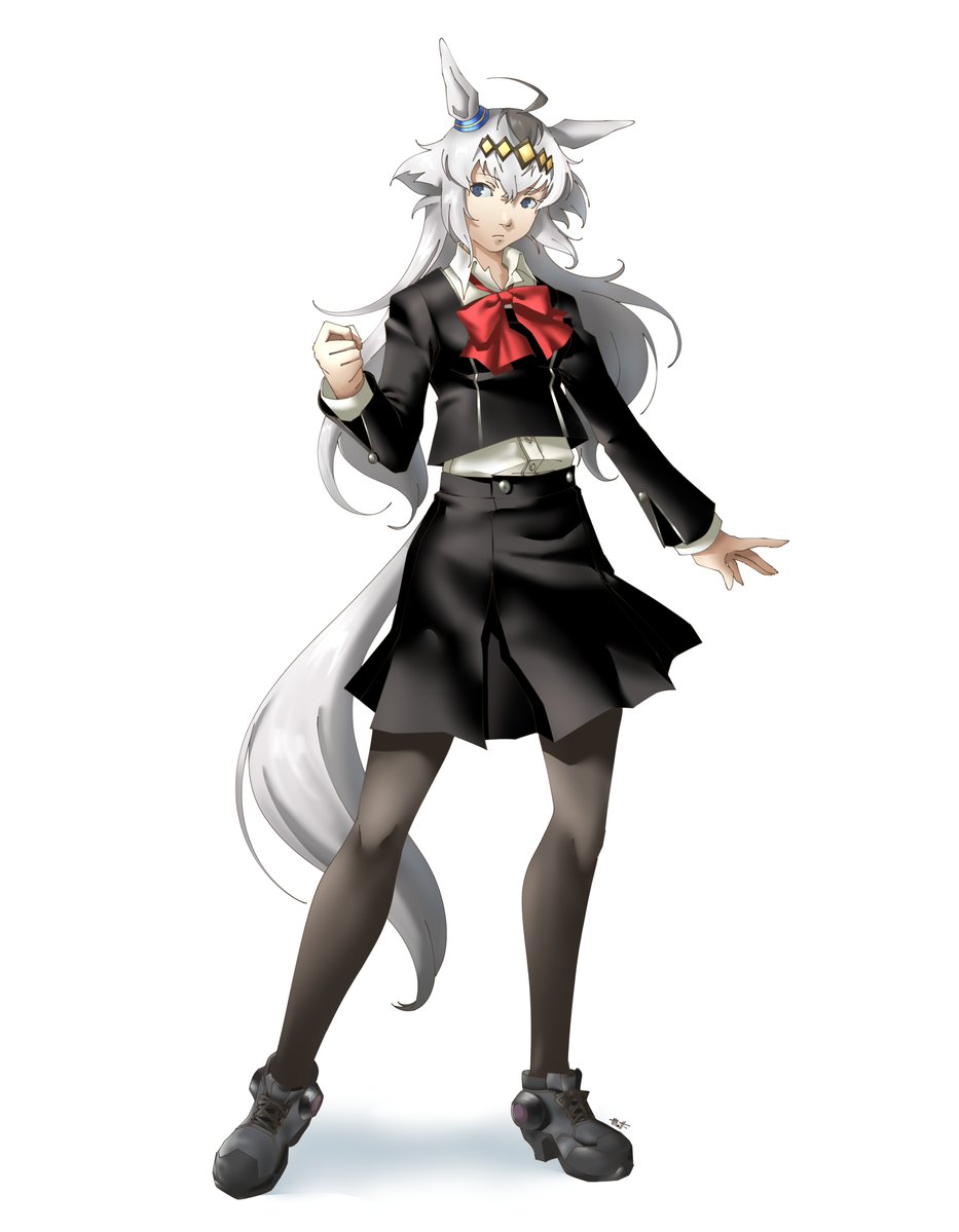 Marshal_Kiske's tweet photo. Persona 3 FES Oguri Cap's splash art https://t.co/Fv3eGiSg4B