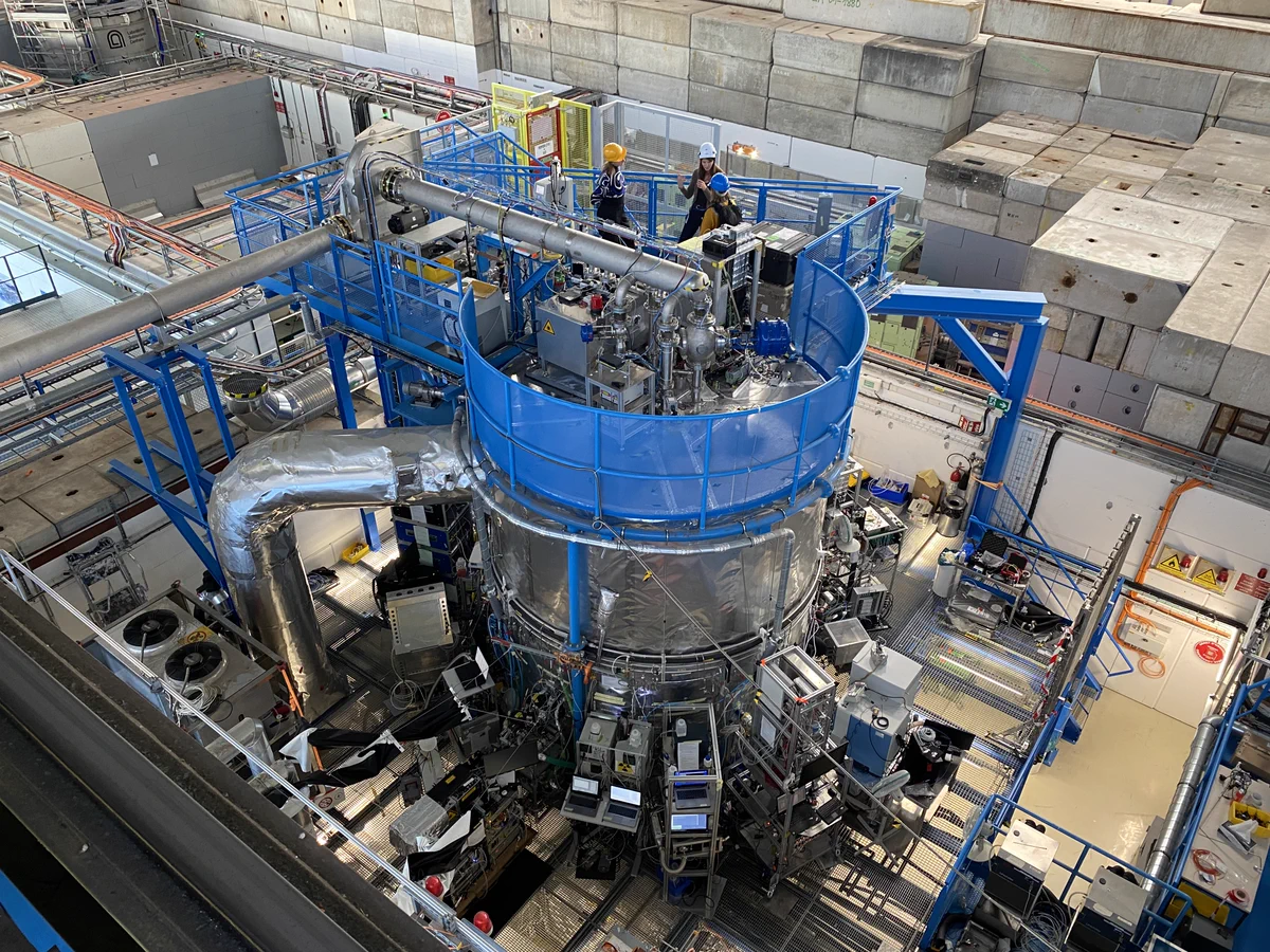 View of the CLOUD experiment (image: CERN)