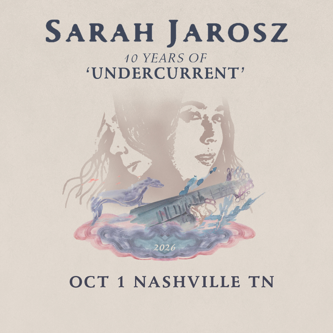 CMATheater's tweet photo. ON SALE NOW: @SarahJarosz takes the CMA Theater stage for her "Sarah Jarosz: 10 Years of Undercurrent" tour on Thursday, Oct. 1, at 7:30 PM CT!

Secure your seats: https://t.co/9SgWAhszlJ https://t.co/0wyIL3H2r1