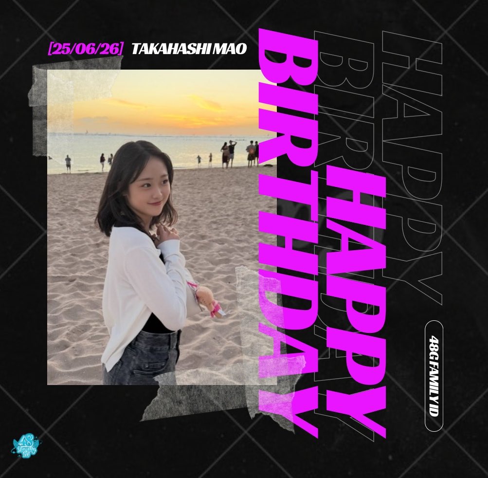 48GFamilyID's tweet photo. Happy birthday my little sister! 🥰

#髙橋舞桜
#髙橋舞桜生誕祭2026 https://t.co/nzCCyHWVMB