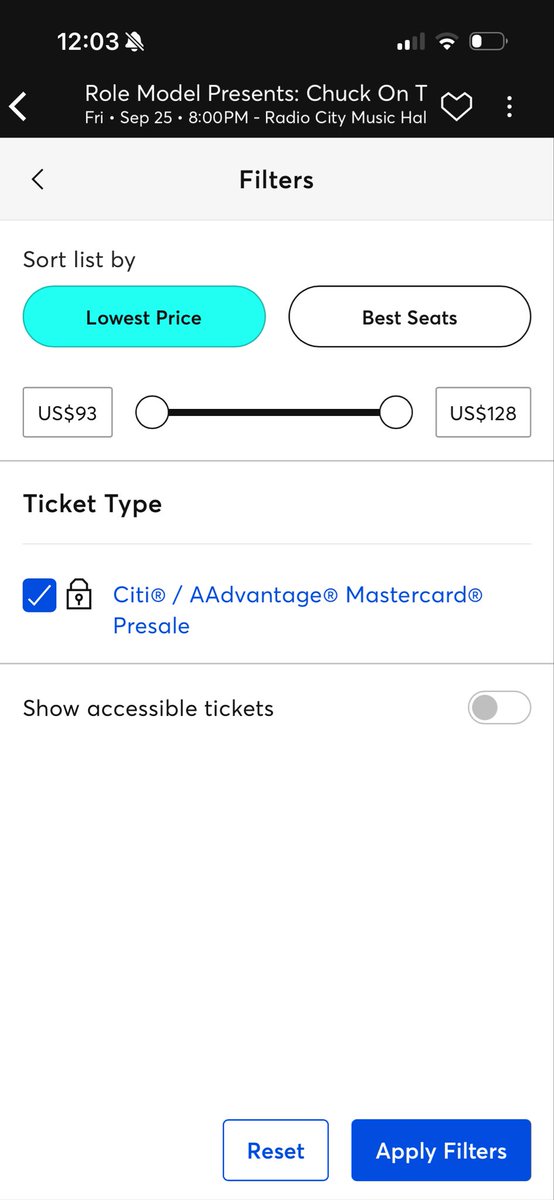 929Iive's tweet photo. @TMFanSupport was there even any artist presale tickets for the role model sale today, only citi card tickets are showing .. https://t.co/aSl6eTmYVT
