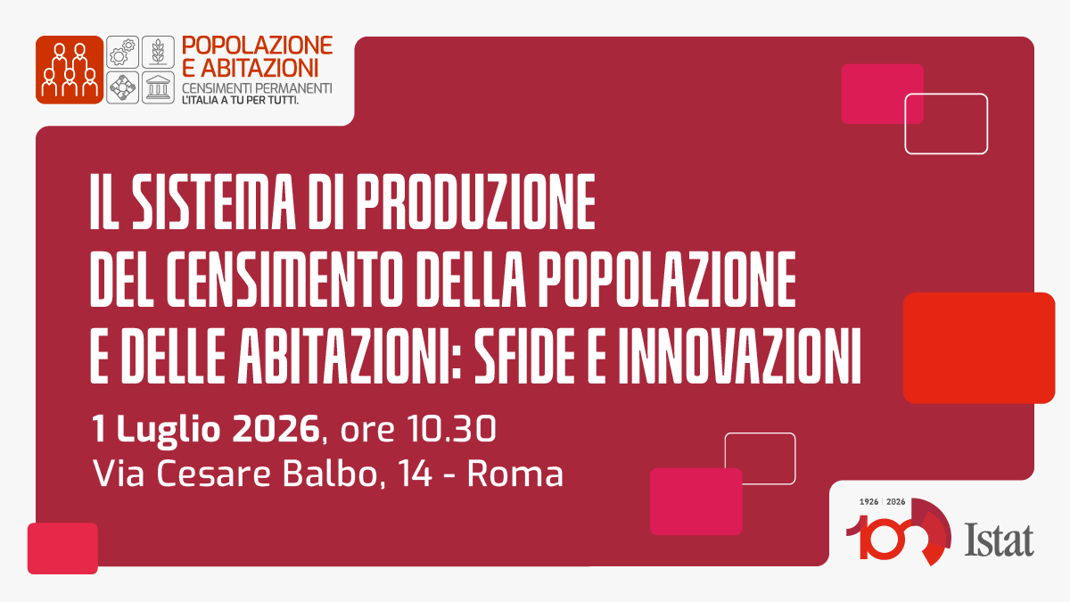 istat_it's tweet photo. 📊 Come si progetta oggi il #CensimentoPermanentePopolazione❓
Partecipa all’incontro dedicato alle sfide, alle innovazioni e alle prospettive future della rilevazione.

📽️il 1 luglio in diretta streaming a partire dalle 10.30: 
👇
https://t.co/TkkOSXsfl3
#Istat https://t.co/ycYNWJAcmf