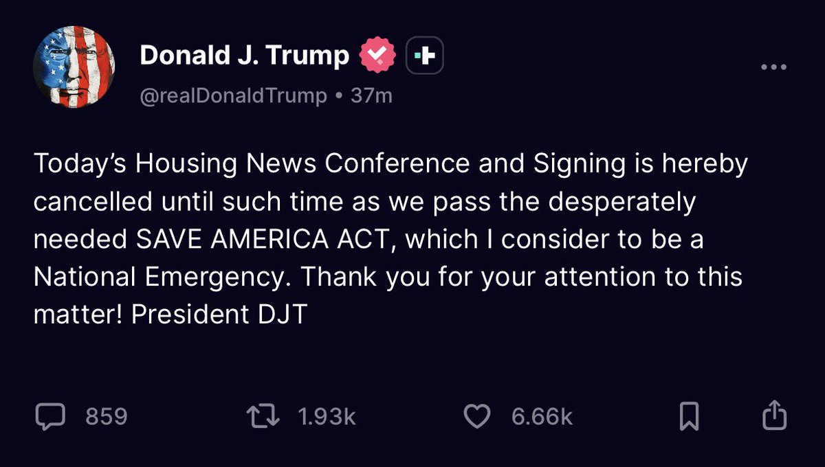 JayTC53's tweet photo. President Trump isn't playing games. 🔥 

3 communists in New York "won" last night. A stolen election in L.A. with Nithya Ramen. 

The senate brings a War Powers Act. Congress &amp; the senate need to wake up! 

Pass the Save America Act! https://t.co/Hf4t3F8bOb