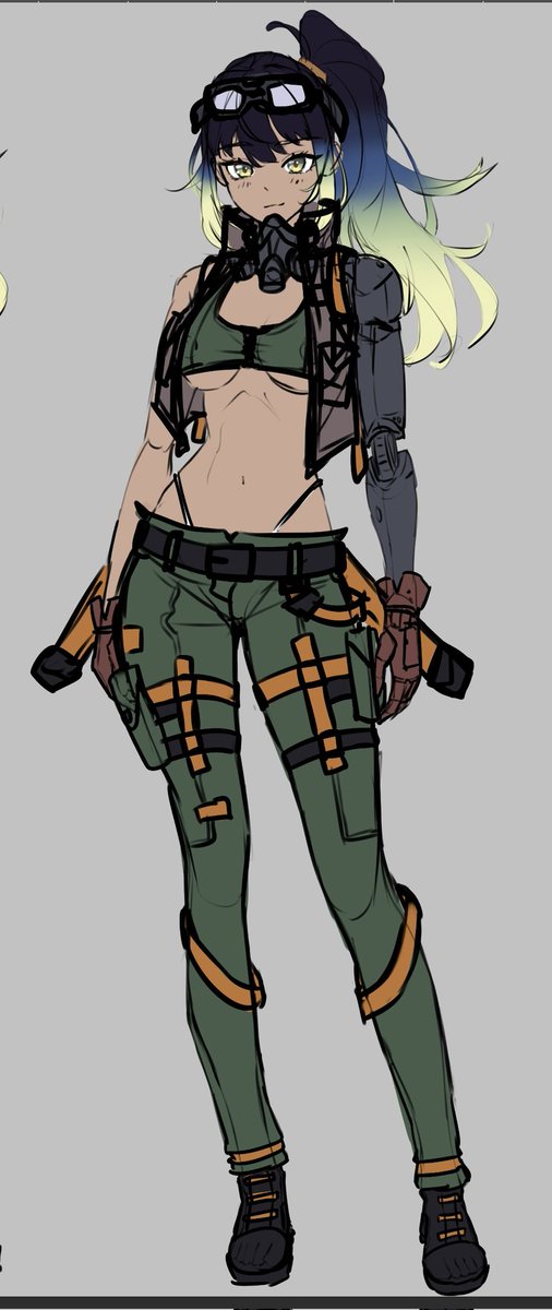 KovaPanda's tweet photo. WIP of the rework of my OC Eden! My idea is to make a story/comic with a few of my characters. Ill keep posting updates here and there of my art progress 😋 https://t.co/YJWMKA8bbZ