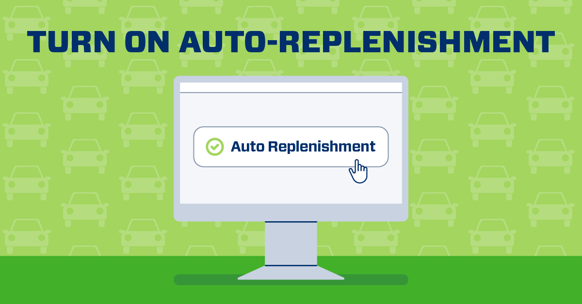 riverlinktolls's tweet photo. Turn on auto-replenishment and your account refills automatically when it gets low. 

One less thing to think about. Set it up today at https://t.co/ZjmBmMM6uq. https://t.co/nvvDCl41fY