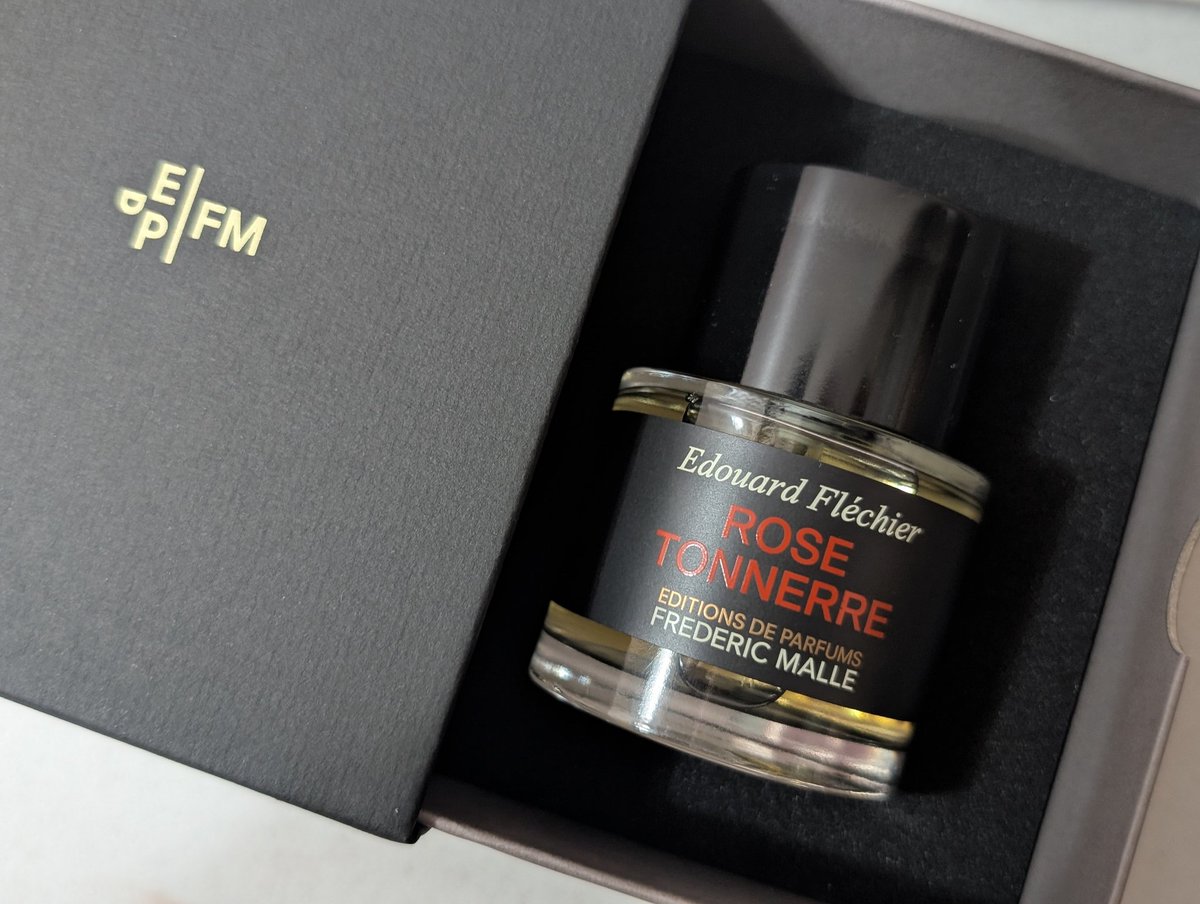 お迎え香水2026 Rose Tonnerre /Frederic Malle UNE ROSEからの 