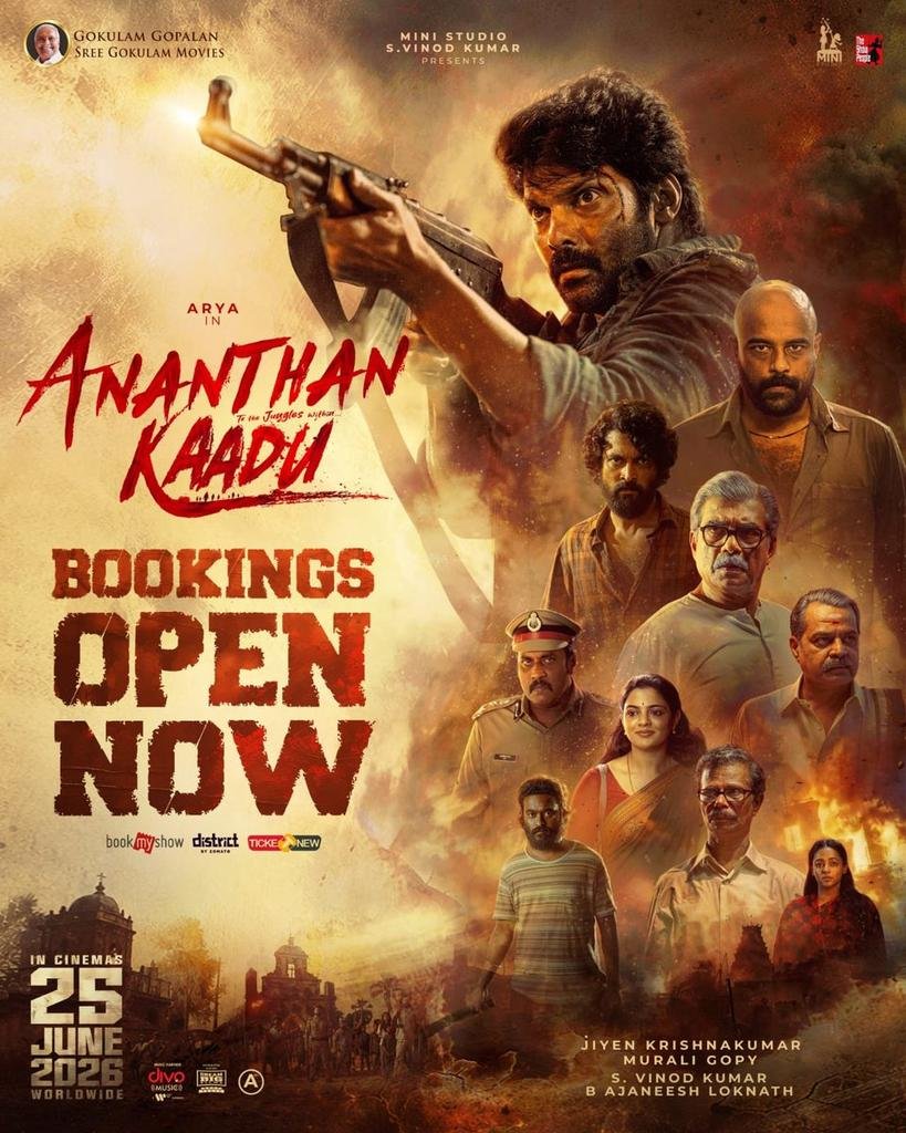 nakul523's tweet photo. Waiting for it to hit the  #Arya mass comeback loading on big screens  Bookings open now, let's meet in the theaters tomorrow!  #AnanthanKaadu https://t.co/2DFxa0WBhf