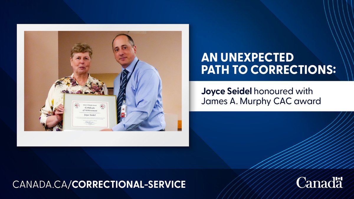 CSC_SCC_en's tweet photo. Meet Joyce, a Citizen Advisory Committee (CAC) member and trusted partner with CSC. Our committee members connect our institutions to the communities we serve.

Read her story and her recent recognition with the James A. Murphy CAC Award: https://t.co/2r9UgM3gbK https://t.co/0PGKjiEcrE