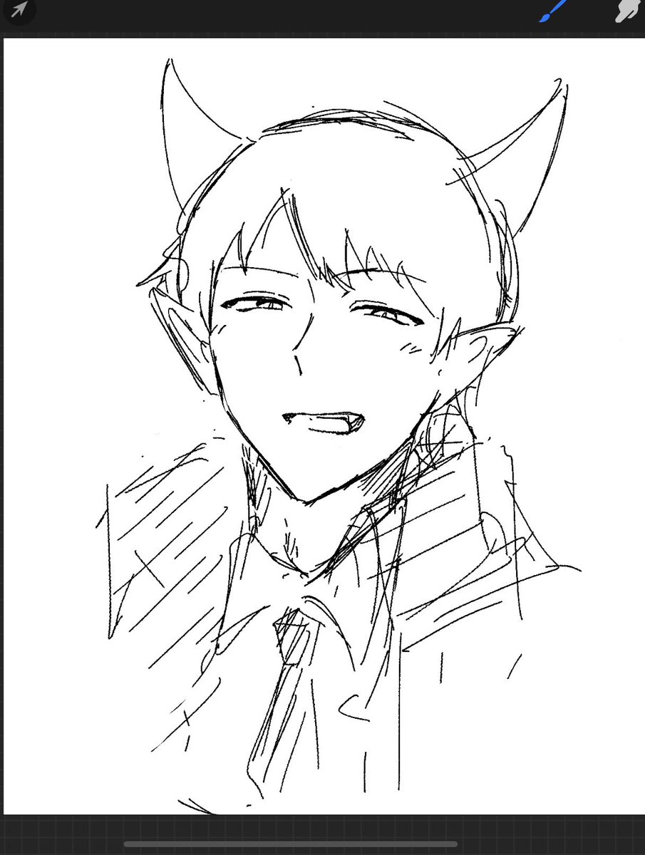 k52bou's tweet photo. 落書き https://t.co/V1jXMqoBWJ
