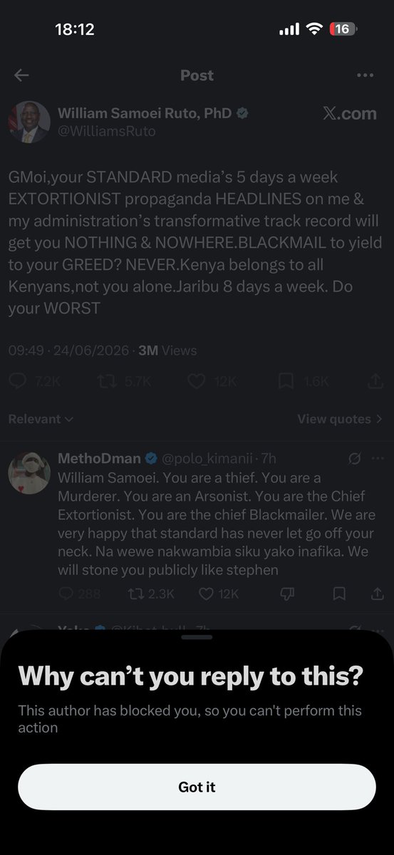 Cyprian, Is Nyakundi tweet media