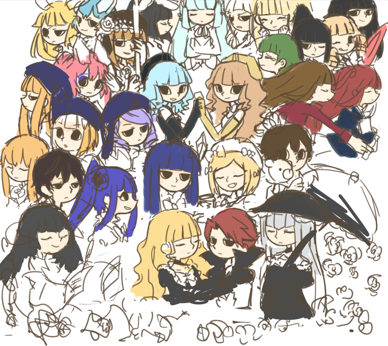stranding_nono's tweet photo. To everyone who loves Umineko and recently followed me, thank you!I've loved this series forever and drew tons of fan art back in middle school.
My passion came rushing back after rewatching the anime recently. Here's a piece I drew 13 years ago that's still one of my faves🌟 https://t.co/pt1QhwOn43