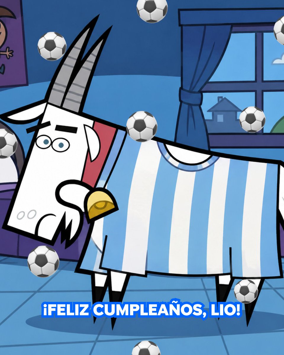 ParamountPlusMX's tweet photo. De una cabra a otra cabra.
¡Feliz cumple, Leo!
#Leo #Fútbol #ParamountPlus https://t.co/u0T27FXgr7