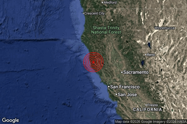 UltimiTerremoti's tweet photo. Terremoto 17:10:43 M5.8 epicentro "Near coast of northern California United States [Land: United States]"  https://t.co/Rs09X2Wg43 https://t.co/n2JwXxTojx