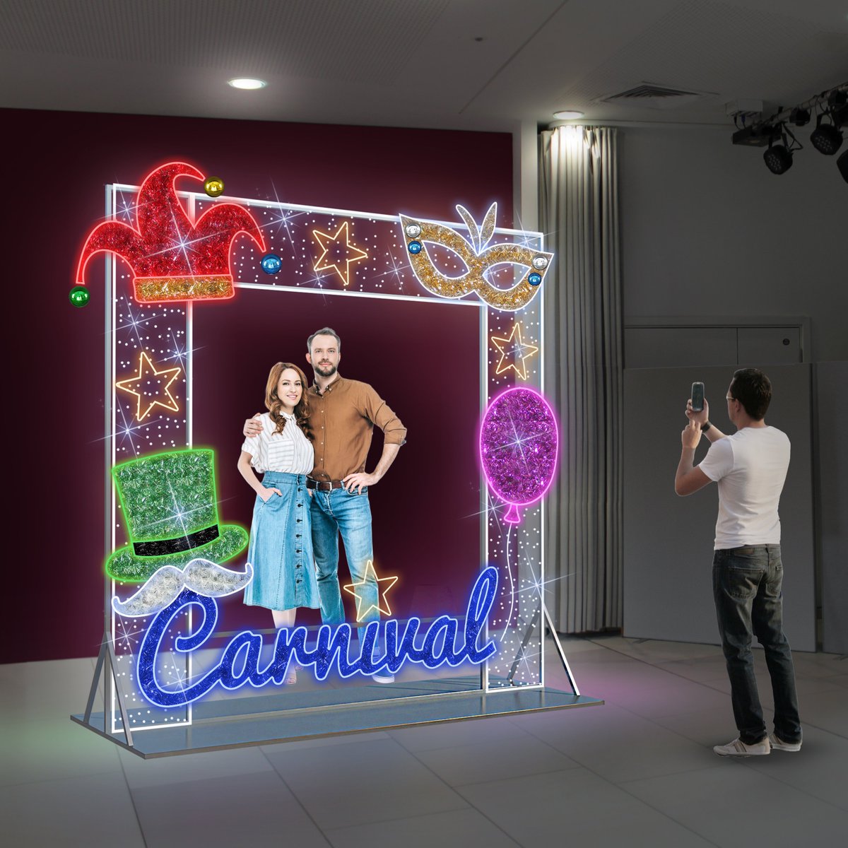 ExhibitionsIntl's tweet photo. CARNIVAL COLLECTION

#Carnival themed #decorations ready for your venue
this #summer.
Get in touch now to get these fun looking decorations.

#microphone #headphones #masks #stars #RGB
#streets #shoppingcentres #drinks #party https://t.co/reymTJ4gJH