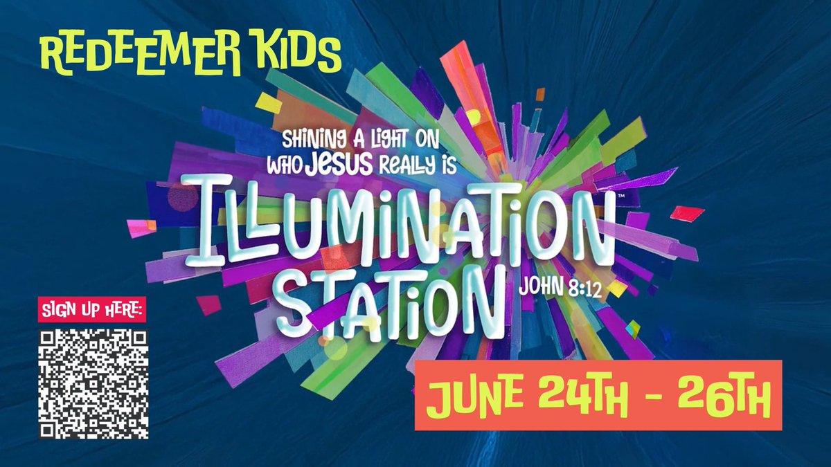 RedeemerTroy's tweet photo. 🚨✝️💡VBS STARTS TONIGHT!

Hey friends, just a reminder that VBS starts tonight. Here are the details:

🌮 Dinner Starts at 5pm for all volunteers (Tacos)
✏️ Check-In begins at 5:40pm for all children
🙌 VBS Worship Starts at 6pm
🛻 Pickup Will Begin at 7:45pm

Please be praying! https://t.co/2yZsIqUsrD