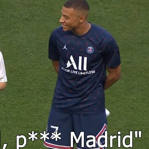 Lavozgalactica's tweet photo. 🗣️ "El Real Madrid está por encima de Vinicius Jr. Si no quiere renovar que se vaya". 

El Real Madrid persiguiendo a Kylian Mbappé durante 7 años y que nos rechace 3 veces. https://t.co/N5NmeOntrO