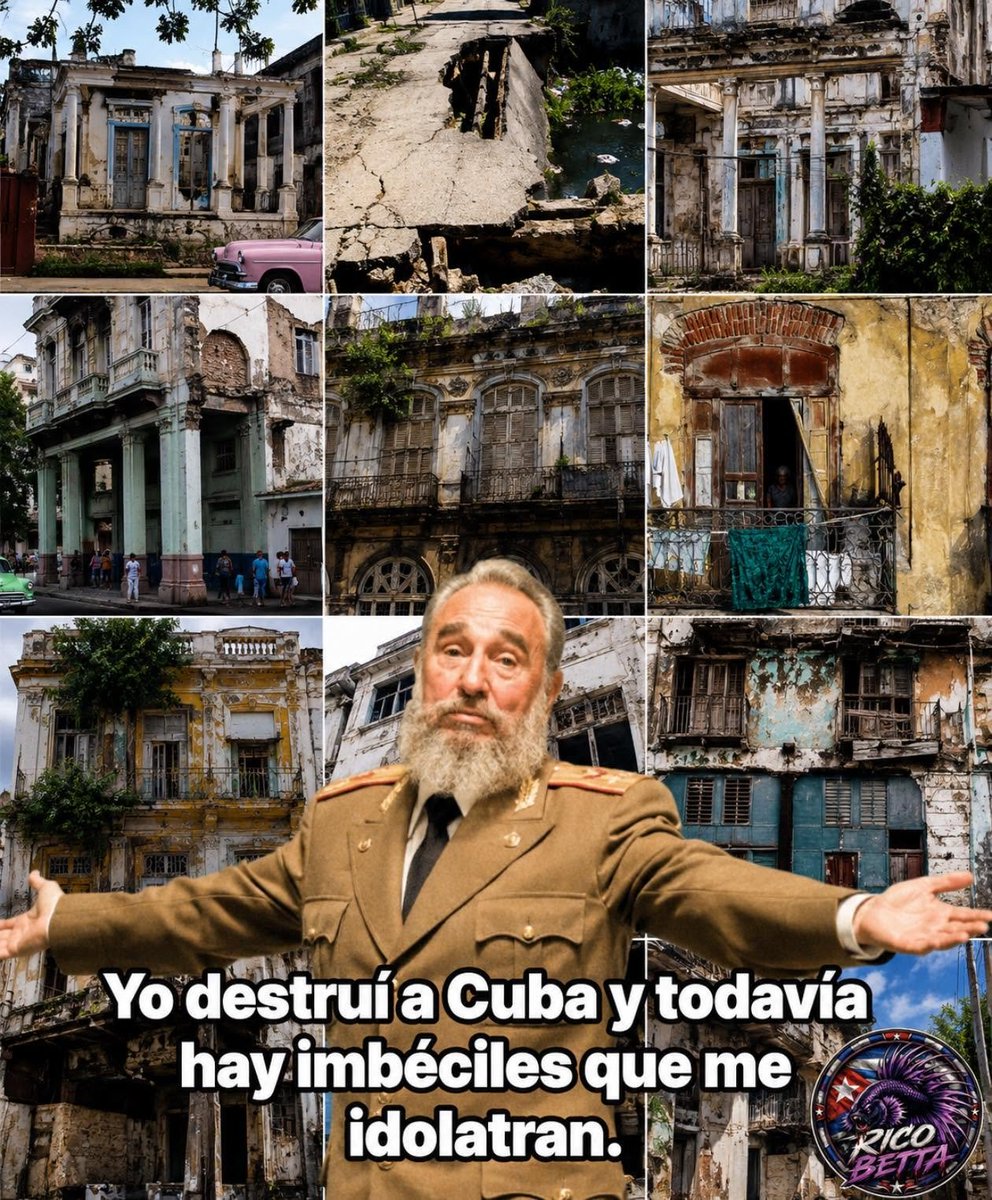 pedropabtaboada's tweet photo. Recuerdo que hace un par de décadas hablaban de las maravillas de Castro: aunque ya en esas épocas era evidente que solo era ignorancia. https://t.co/v5Rxn1ASeb